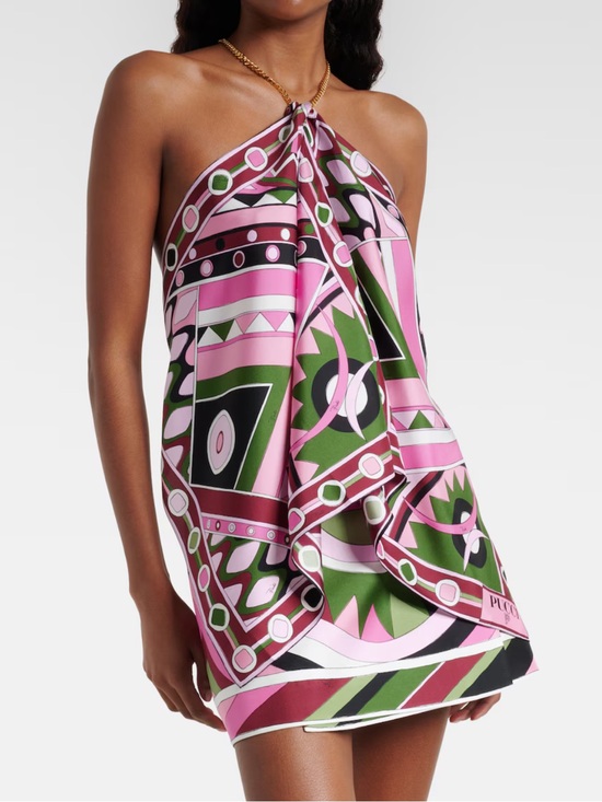 Emilio Pucci Other - Emilio Pucci - Vivara Printed silk miniskirt and Top